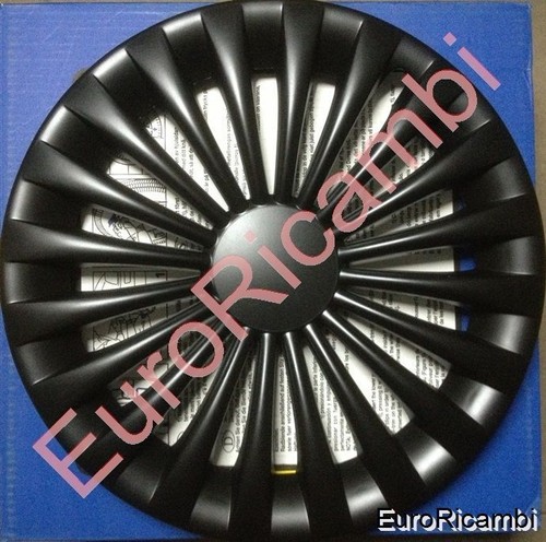 Kit copricerchi neri - 15",