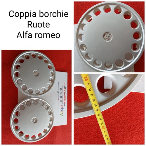 Coppia borchie coppe ruote - coppia,
