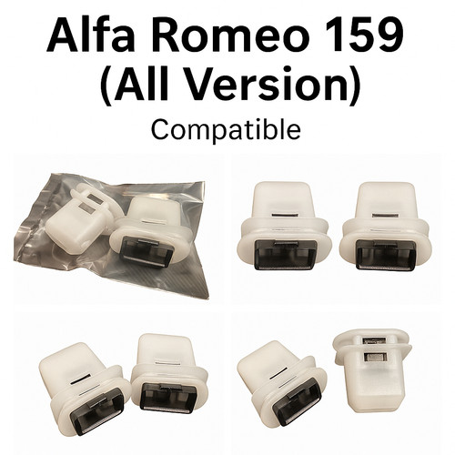 Coppia ganci clip per sedile - coppia,
